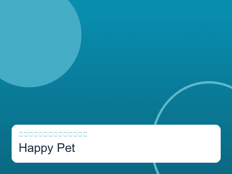 Happy Pet Hospital